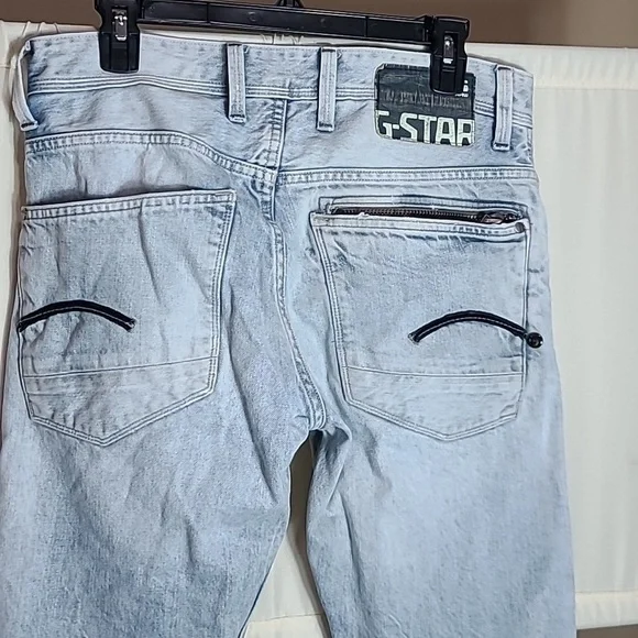 G-Star RAW - NAVY ATTACC STRAIGHT 31X32 JEANS - Picture 5 of 9